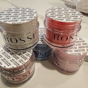 Rossi Glam Powder Set. 5 Factory  Sealed